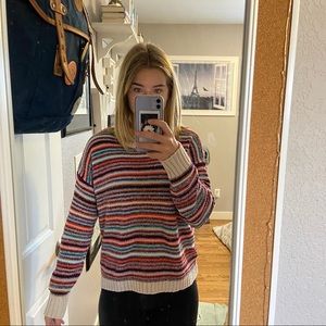 Multicolored sweater